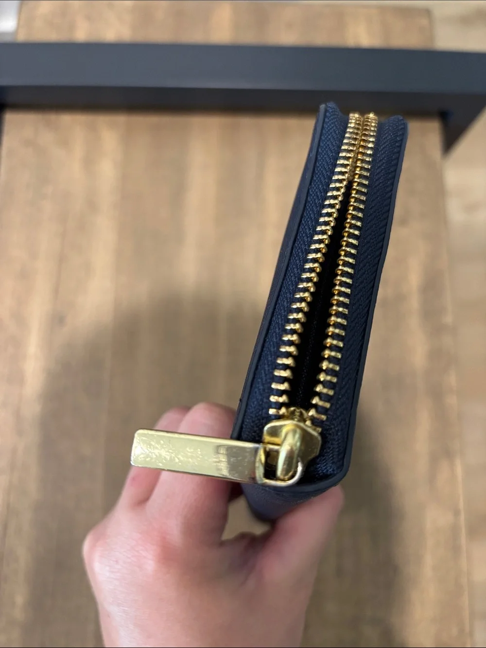 Navy Tory Burch Wallet